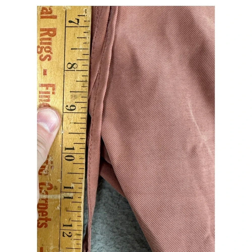 Old Navy Pants Womens Medium Terracotta Rose Cargo Tapered Casual Stretch Waist